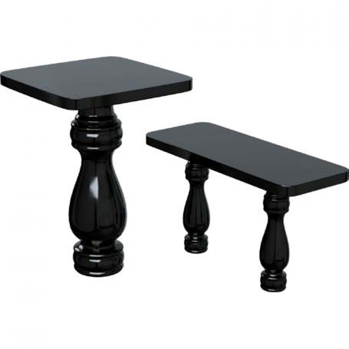 Столик и лавочка гранит TSK50